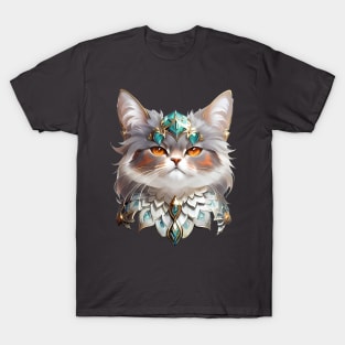 Devine Thought cat T-Shirt